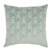 22" Green Abstract Throw Pillow