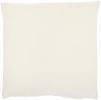 16" Ivory Cotton Throw Pillow