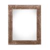 20" X 28" Rustic Farmhouse Espresso Wood Frame