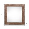 4ï¿½ï¿½ï¿½ X 4ï¿½ï¿½ï¿½ Rustic Farmhouse Espresso Brown Wood Frame