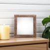 4ï¿½ï¿½ï¿½ X 4ï¿½ï¿½ï¿½ Rustic Farmhouse Espresso Brown Wood Frame