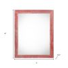 4ï¿½ï¿½ï¿½ X 6ï¿½ï¿½ï¿½ Rustic Farmhouse Red Wood Frame