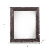 9" X 12" Rustic Farmhouse Rustic Black Wood Frame