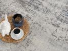 2' X 13' Navy Blue Distressed Striations Runner Rug
