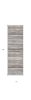 8' Blue Striped Runner Rug