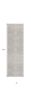 20' Grey Abstract Runner Rug