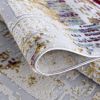 13' Runner Beige And Ivory Abstract Runner Rug