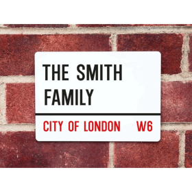 CIFbuy Personalized Metal Street Sign Custom Color Home Address Sign Gift Home Decor (TikTok, temu pick-up service)