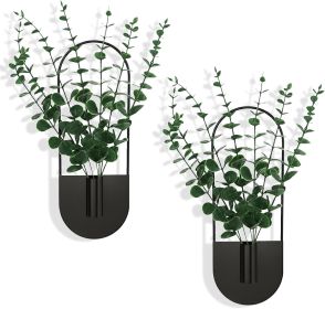 2 Pcs Boho Wall Decor Hanging Planters for Indoor Plants